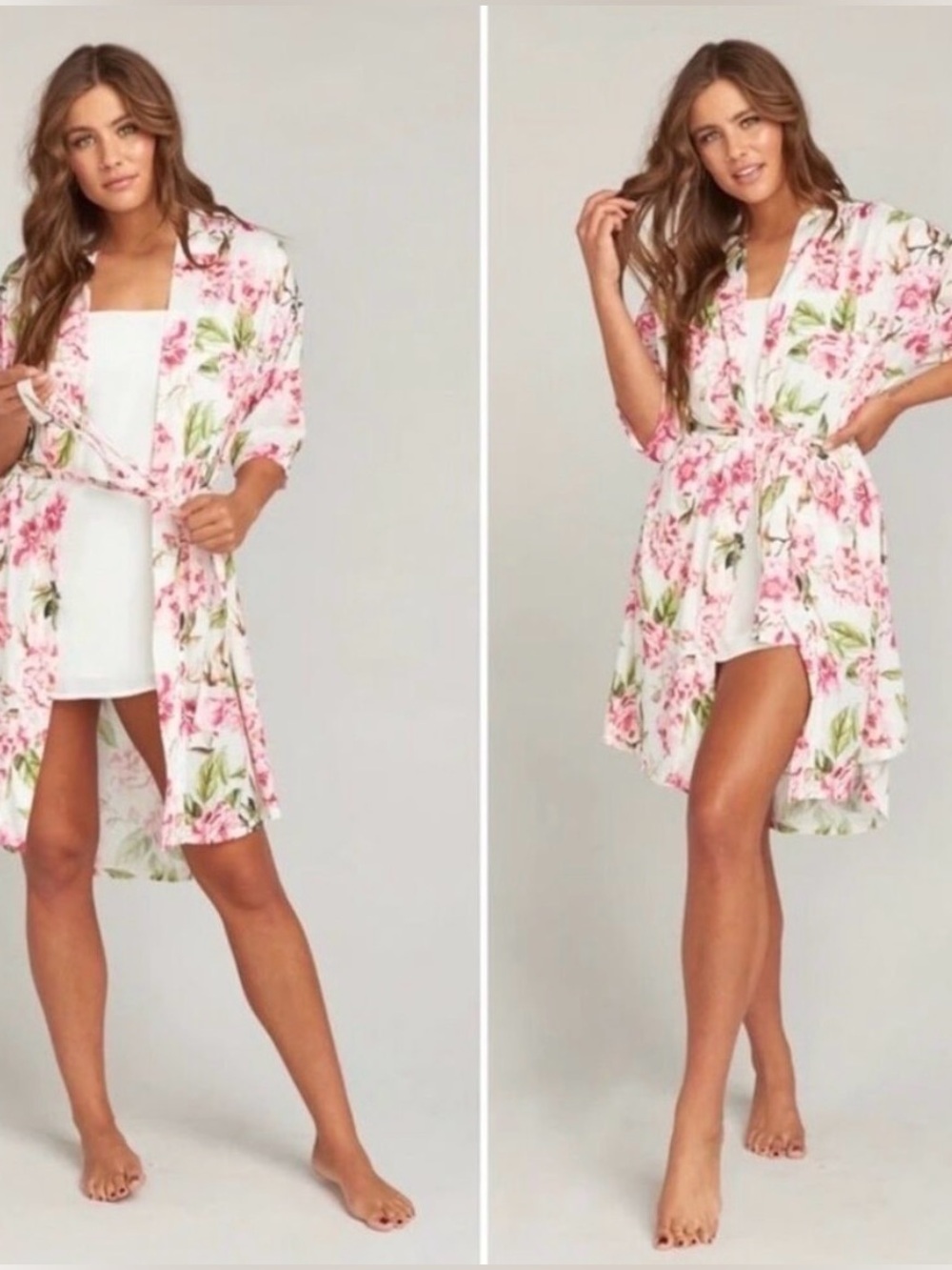Anthropologie Show Me Your MuMu Brie Robe Garden of Blooms Floral Belted Bridal